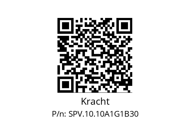   Kracht SPV.10.10A1G1B30