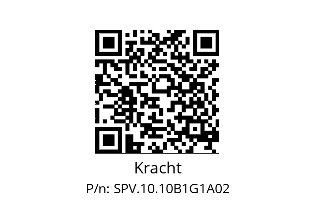   Kracht SPV.10.10B1G1A02