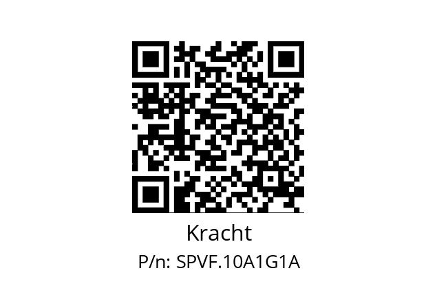   Kracht SPVF.10A1G1A