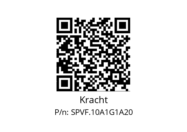   Kracht SPVF.10A1G1A20