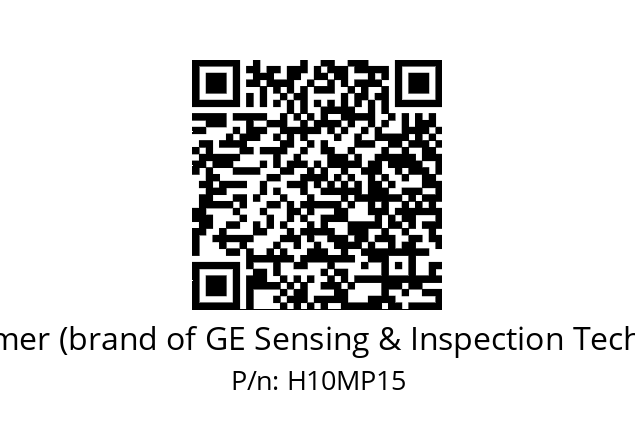   Krautkramer (brand of GE Sensing & Inspection Technologies) Н10МР15