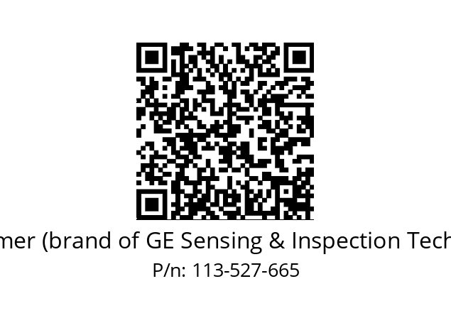   Krautkramer (brand of GE Sensing & Inspection Technologies) 113-527-665