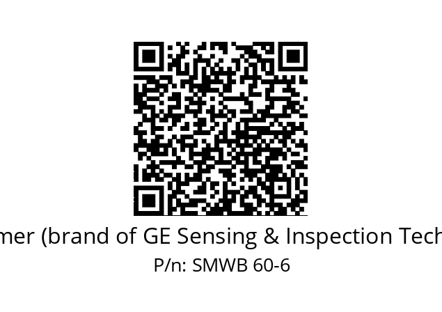   Krautkramer (brand of GE Sensing & Inspection Technologies) SMWB 60-6