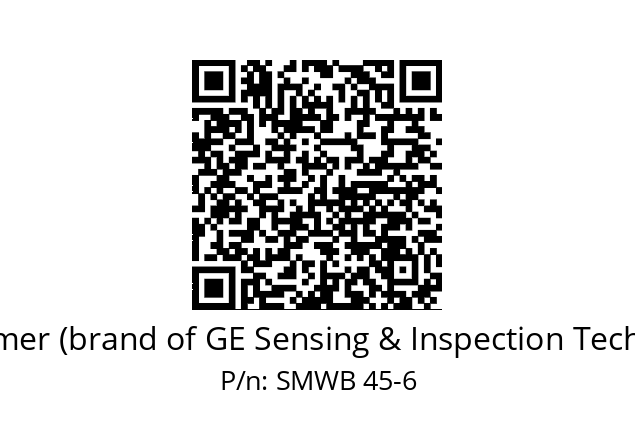   Krautkramer (brand of GE Sensing & Inspection Technologies) SMWB 45-6