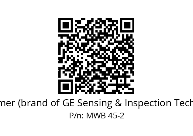   Krautkramer (brand of GE Sensing & Inspection Technologies) МWB 45-2