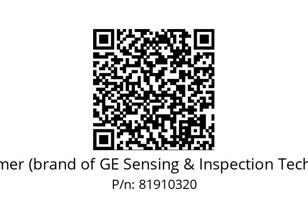   Krautkramer (brand of GE Sensing & Inspection Technologies) 81910320