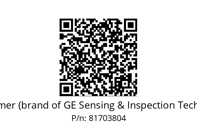   Krautkramer (brand of GE Sensing & Inspection Technologies) 81703804