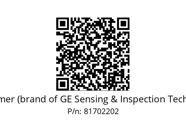   Krautkramer (brand of GE Sensing & Inspection Technologies) 81702202