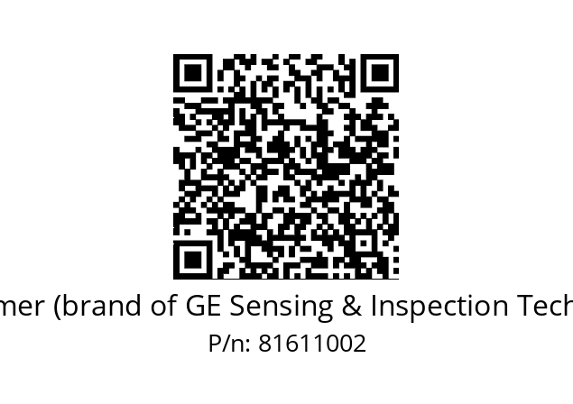   Krautkramer (brand of GE Sensing & Inspection Technologies) 81611002