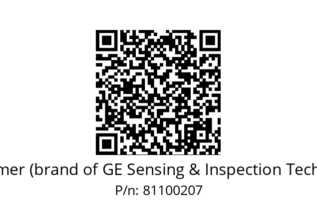   Krautkramer (brand of GE Sensing & Inspection Technologies) 81100207