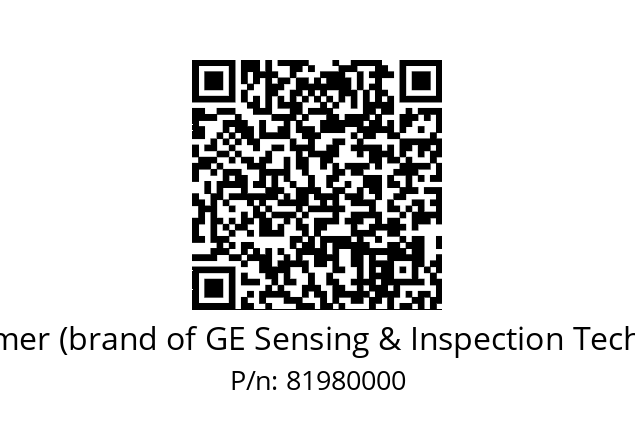   Krautkramer (brand of GE Sensing & Inspection Technologies) 81980000