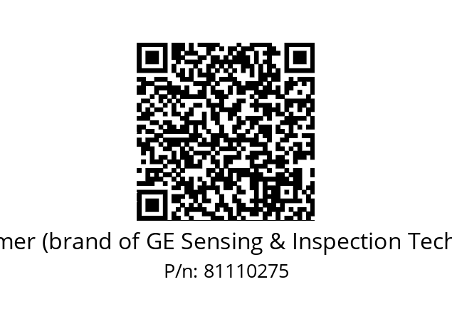   Krautkramer (brand of GE Sensing & Inspection Technologies) 81110275