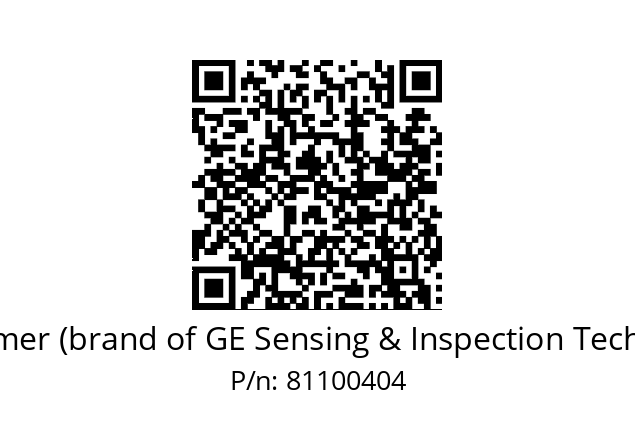   Krautkramer (brand of GE Sensing & Inspection Technologies) 81100404