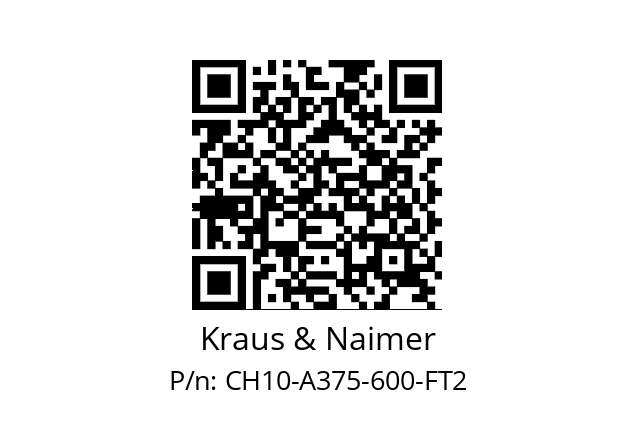   Kraus & Naimer CH10-A375-600-FT2