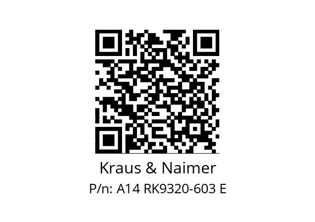   Kraus & Naimer A14 RK9320-603 E