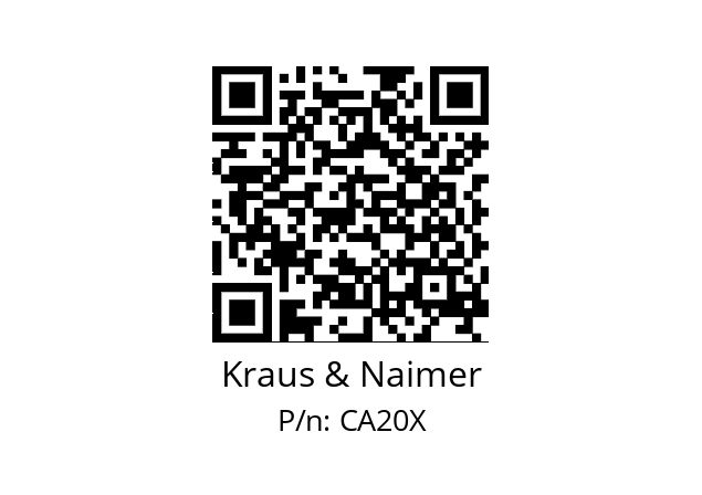   Kraus & Naimer CA20X