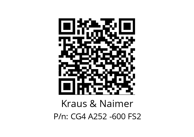   Kraus & Naimer CG4 A252 -600 FS2