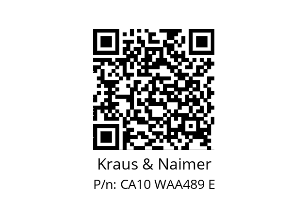   Kraus & Naimer CA10 WAA489 E