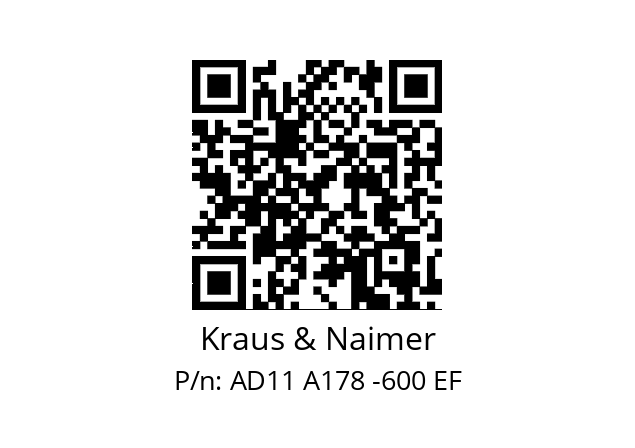   Kraus & Naimer AD11 A178 -600 EF