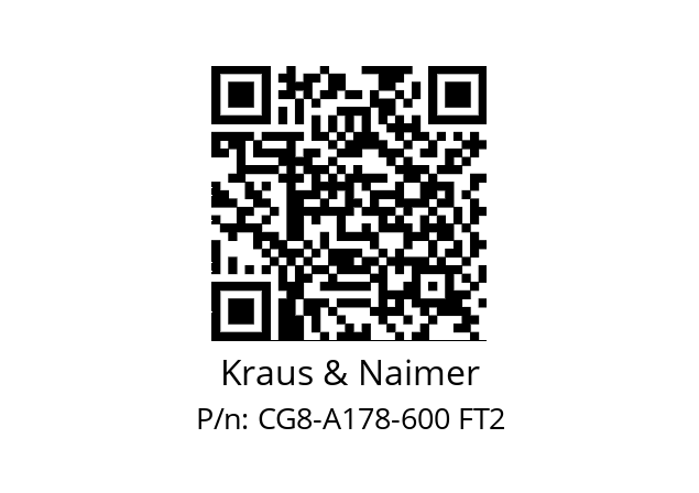   Kraus & Naimer CG8-A178-600 FT2