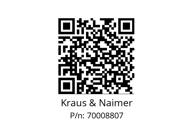   Kraus & Naimer 70008807