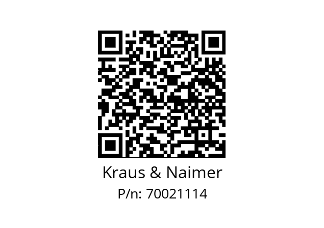  KG160.T103/D-A042.ST Kraus & Naimer 70021114