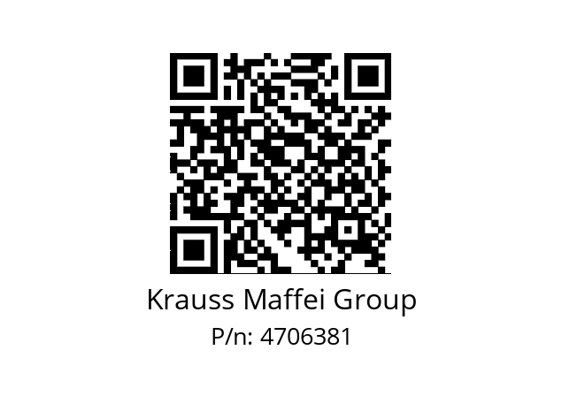   Krauss Maffei Group 4706381