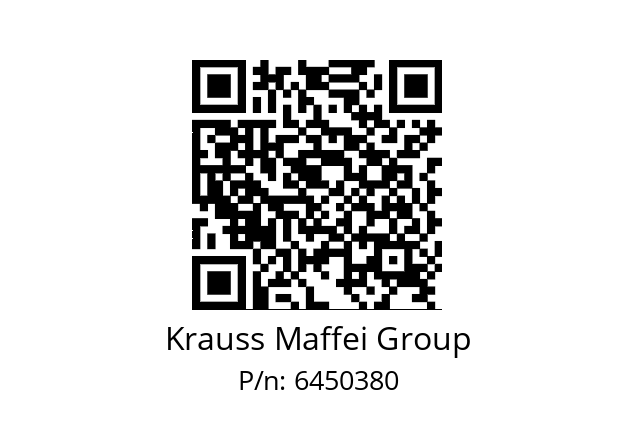   Krauss Maffei Group 6450380