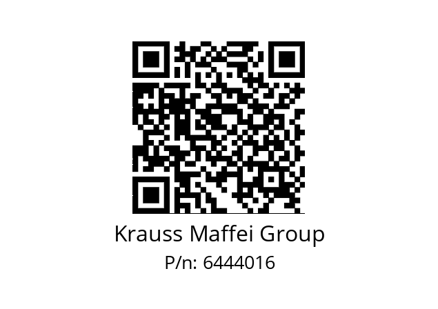   Krauss Maffei Group 6444016