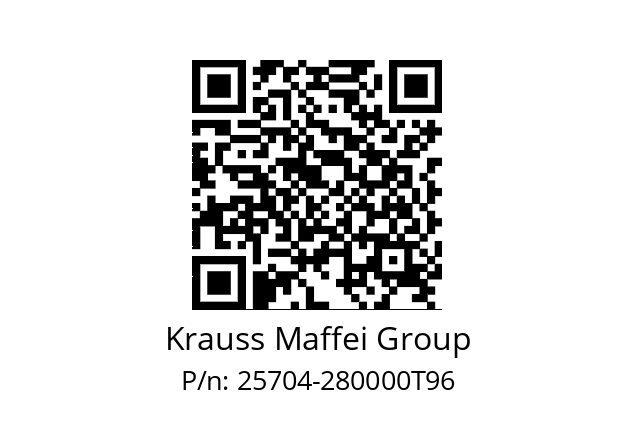   Krauss Maffei Group 25704-280000T96