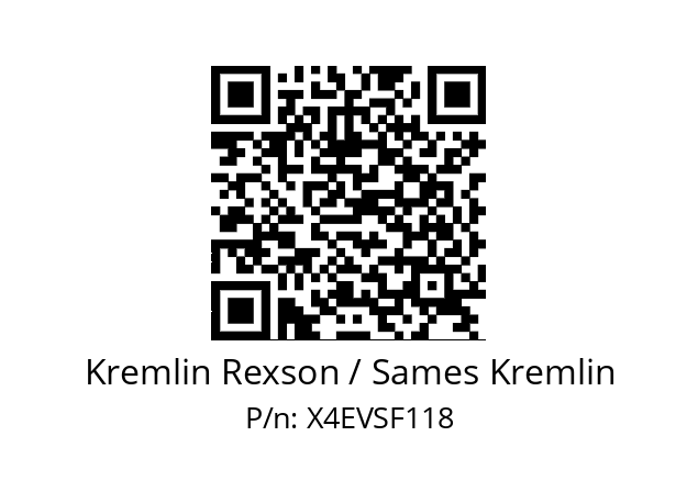   Kremlin Rexson / Sames Kremlin X4EVSF118