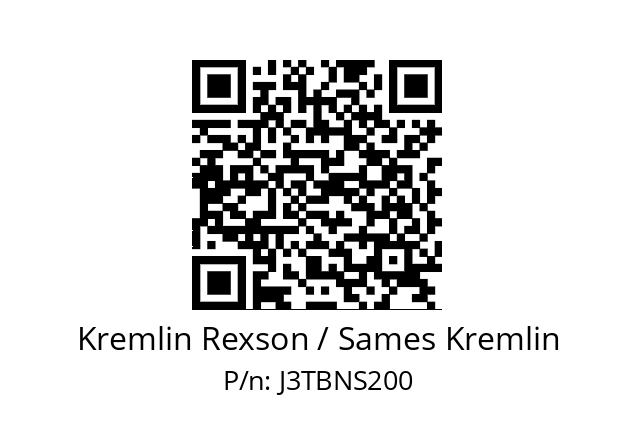   Kremlin Rexson / Sames Kremlin J3TBNS200