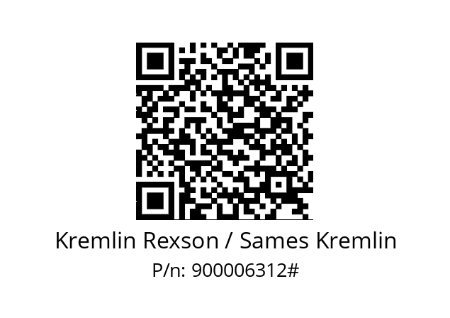   Kremlin Rexson / Sames Kremlin 900006312#