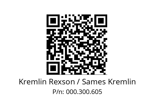   Kremlin Rexson / Sames Kremlin 000.300.605