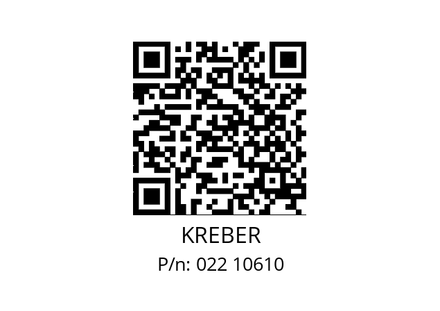   KREBER 022 10610