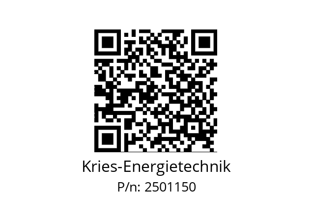   Kries-Energietechnik 2501150