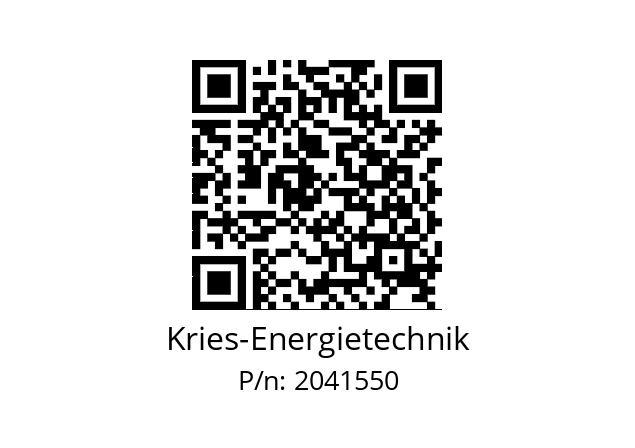   Kries-Energietechnik 2041550