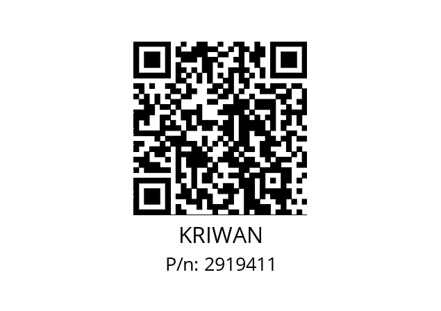   KRIWAN 2919411