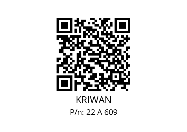   KRIWAN 22 A 609