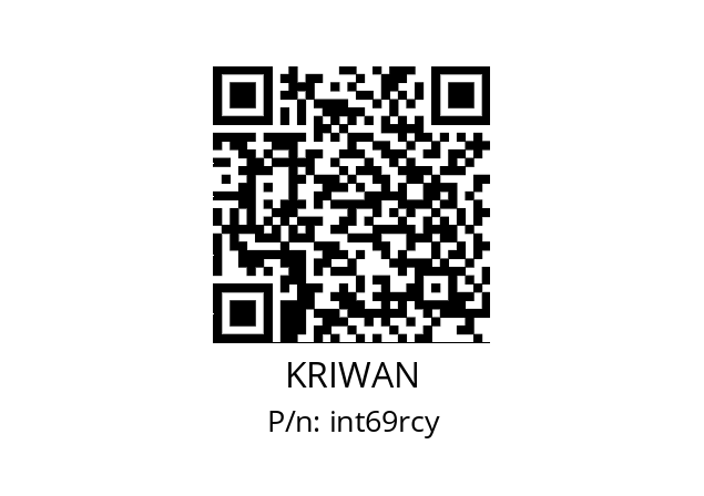   KRIWAN int69rcy