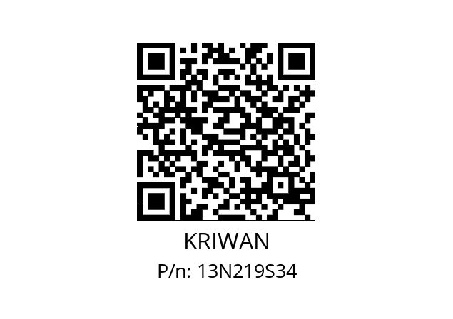   KRIWAN 13N219S34