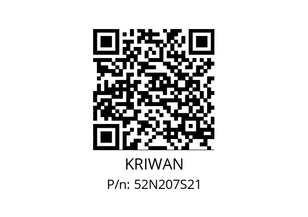   KRIWAN 52N207S21