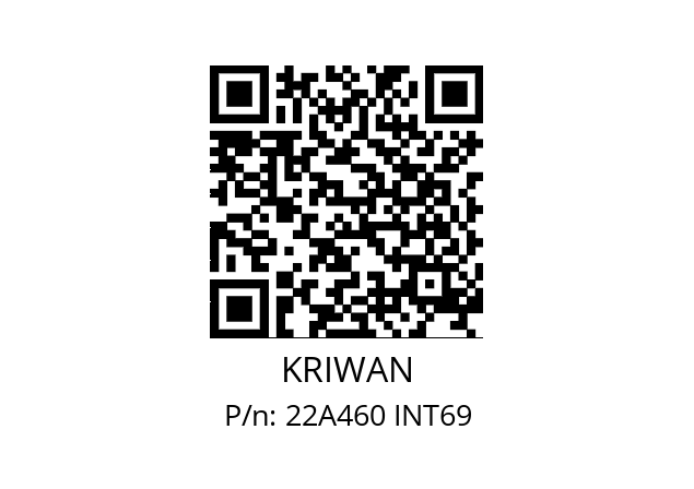   KRIWAN 22A460 INT69