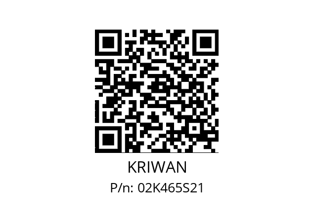   KRIWAN 02K465S21