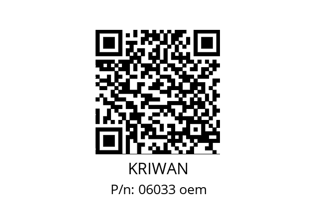   KRIWAN 06033 oem