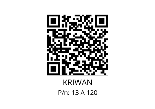   KRIWAN 13 A 120