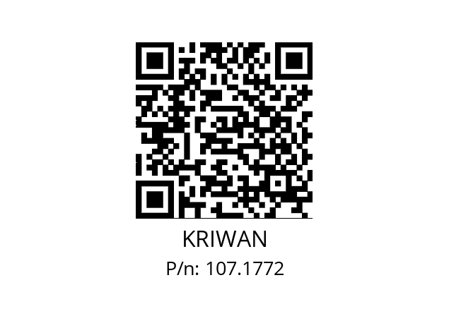   KRIWAN 107.1772