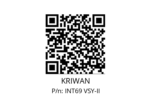   KRIWAN INT69 VSY-II