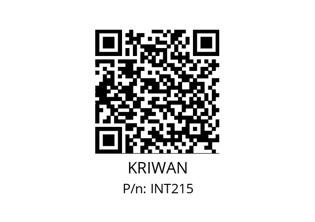   KRIWAN INT215