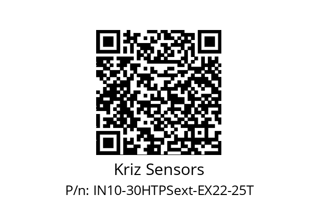   Kriz Sensors IN10-30HTPSext-EX22-25T